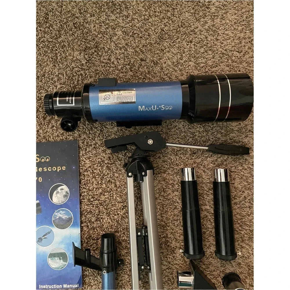 Blue Refractor Telescope F400x70